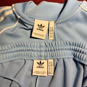 Adidas Light Blue Complete Track Suit XXL